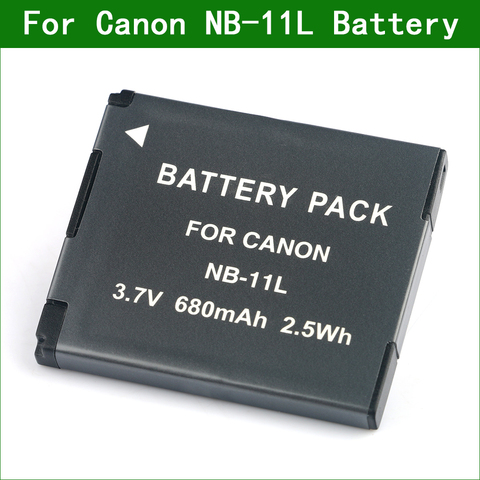 NB-11L NB11L NB-11LH NB11LH Cámara batería para Canon PowerShot A2300 A2400 A2500 A2600 A3400 A3500 A4000 A4050 SX400 SX410 es ► Foto 1/6