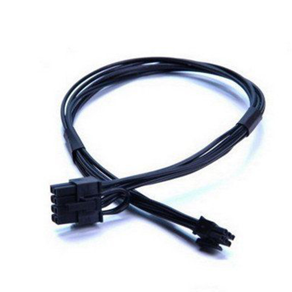 Mini Cable de alimentación de 6 pines a 8 pines PCIe pci-express para Apple Mac Pro negro PCI-E tarjeta gráfica Cable de alimentación 35cm ► Foto 1/4