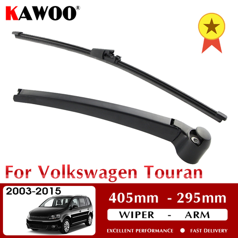 Coche KAWOO limpiaparabrisas trasero hojas de ventana trasera limpiaparabrisas brazo para Volkswagen VW Touran en venta (2003-2015) 405mm limpiaparabrisas ► Foto 1/6