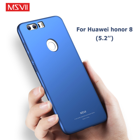 Honor 8 caso Msvii Slim de Coque para Huawei Honor 8 Lite Honor8 caso duro cubierta de la PC para Huawei Honor 8X Max 8A 8C 8X casos ► Foto 1/6