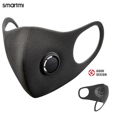 Mascarilla inteligente Xiaomi Mijia Smartmi, filtro de Material TPU de larga duración con Válvula de ventilación, 97% PM 2,5 ► Foto 1/6