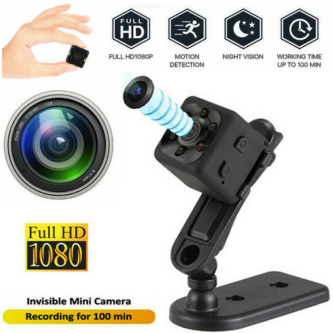 SQ11 Mini cámara HD 1080P HD Sensor de visión nocturna Cámara movimiento DVR Micro de la cámara del deporte cámara de vídeo DV pequeña cámara Cam SQ 11 ► Foto 1/1