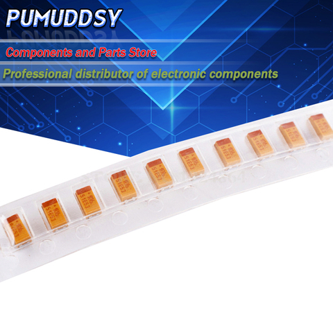 Condensador de tantalio SMD de 20 piezas A 3216 10uF 16V 106 106C ► Foto 1/1