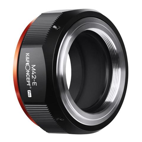 K & F Concept-adaptador de montaje para lentes M42 a Sony NEX e-mount, para Sony Alpha NEX-7 NEX-6 NEX-5N NEX-5 ► Foto 1/1