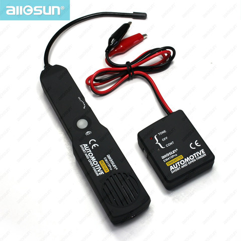 Detector de circuito abierto y corto para automoción, rastreador de cables para cables de prueba de línea de tono All-Sun EM415pro ► Foto 1/6