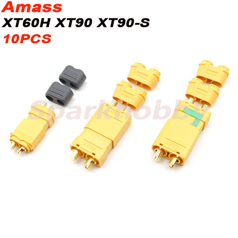 Amass-Conectores de bala para cuadricóptero XT60 XT90 XT90-S, 10 Uds./5 pares, Original, multicóptero, batería li-on ► Foto 1/6