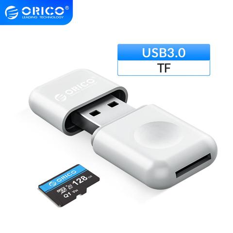 ORICO-lector de tarjetas USB 3,0 tipo C, OTG para tarjeta de memoria inteligente Micro TF, adaptador, Accesorios para ordenador portátil para Macbook Pro ► Foto 1/6