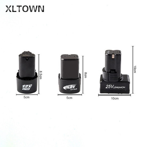 Xltown-Nuevo destornillador eléctrico de gran capacidad, 12v/16,8 v/25v, batería de litio de gran potencia ► Foto 1/6