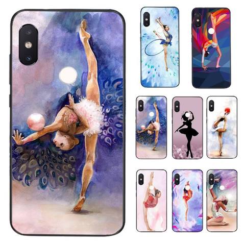 FHNBLJ amor gimnasia aceite pintura funda de teléfono para Xiaomi Redmi 5 5 6 Plus 6A 4X 7 7A 8 8A 9 Nota 5 5A 6 7 8 8Pro T 8 ► Foto 1/6