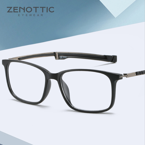 ZENOTTIC-gafas de lectura con bloqueo de luz azul, anteojos de lectura con imán colgante para cuello, montura de gafas para presbicia, lector de hipermetropía ► Foto 1/6