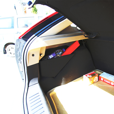 Separadores de almacenamiento de cambio pequeño en ambos lados del maletero, caja de partición trasera para Ford Focus 2 MK2 2005-2011, acceso ► Foto 1/6
