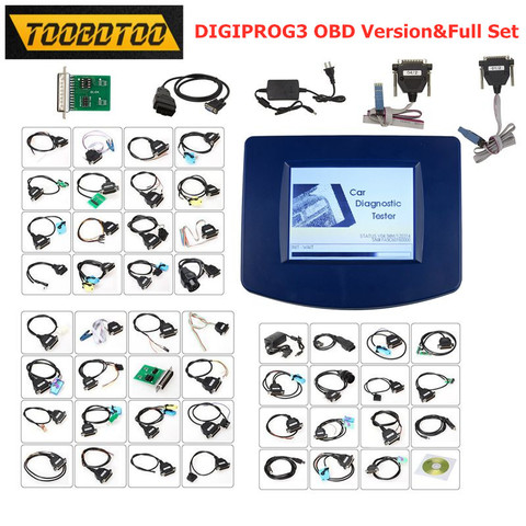 DIGIPROG3 V4.94 conjunto completo y OBD versión kilometraje programador soporte Multi-idiomas DIGIPROG 3 V4.94 kilometraje correcto de la herramienta ► Foto 1/1