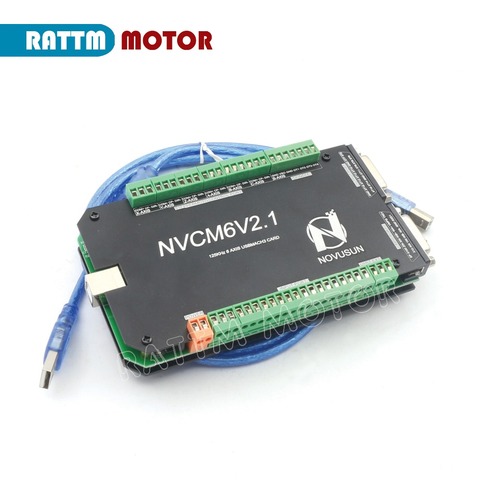 Accesorios de controlador CNC USB Mach3 NVCM, tarjeta de movimiento 6V2.1, 200KHZ, para enrutador CNC, Motor Servo paso a paso ► Foto 1/6