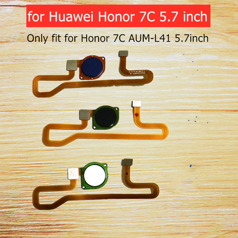 Conector de escáner de huella dactilar para Huawei Honor 7C AUM-L41, Cable flexible de 5,7 pulgadas, Sensor táctil, Cable Flex de retorno, piezas de reparación ► Foto 1/1