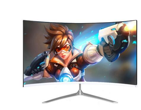 Pantalla curva LED sin marco, Monitor de Juegos de Pc, 27, 32 pulgadas, 1920x1080, 144hz, 250cd/m2 ► Foto 1/6