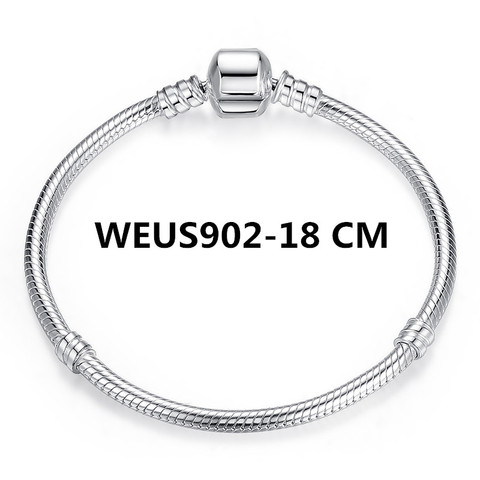 Bisaer-pulsera de plata de ley 925 con cordones ajustables, joyería de plata ► Foto 1/6