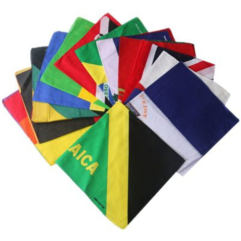 La bandera nacional mágica sin costuras turbante multifunción, mágica que cambia siempre la bufanda, pañuelo para exterior JQ100 ► Foto 1/6