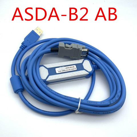 Cable de comunicación para PC, compatible con Delta ASDA-B2 AB A2 servocontrolador CN3 ► Foto 1/1