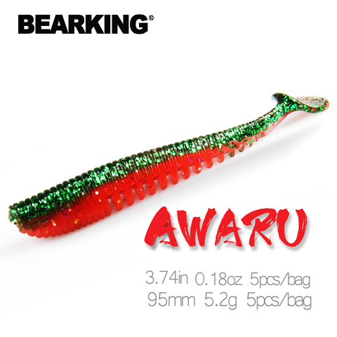 BEARKING-Señuelos de Pesca de 95mm, 5,2g, cebo Artificial, aparejos de depredador, jerkbaits para lucio y lubina ► Foto 1/6