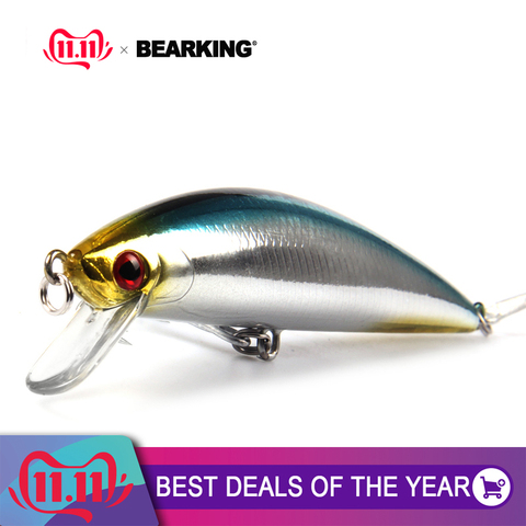 A + Señuelos de Pesca 2015 Venta caliente 5 colores minnow Bearking 120mm/40g, 5 unids/lote, súper hundimiento, envío gratis ► Foto 1/5