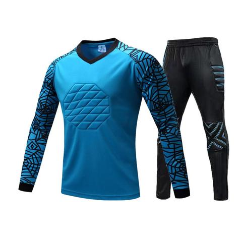 Nueva camiseta de Portero profesional, uniformes de fútbol, camiseta de portero, camiseta protectora de esponja, camisa de portero de entrenamiento ► Foto 1/6