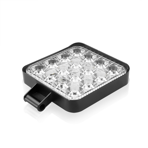 Barra de luz LED de obra de 18W y 48W, foco antiniebla, 12V y 24V, para camión, todoterreno, 4x4, 4WD, coche, SUV, ATV, DRL ► Foto 1/6