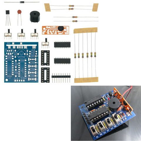 Caja de sonido de música para Arduino, 16 módulos electrónicos de 16 tonos, Kit de piezas para bricolaje, componentes para práctica de soldadura, Kits de aprendizaje ► Foto 1/6