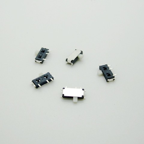 10 Uds MSK-12C02 interruptor de alimentación 7-pin tira 7Pin interruptor de palanca micro parche ► Foto 1/1
