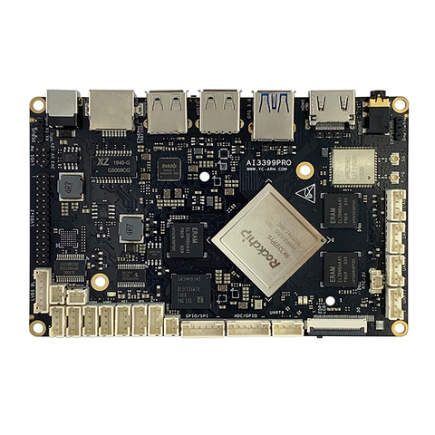 Rockchip-placa de desarrollo de seis núcleos RK3399Pro, reconocimiento facial, inteligencia Artificial ia, NPU, Ai3399pro ► Foto 1/5