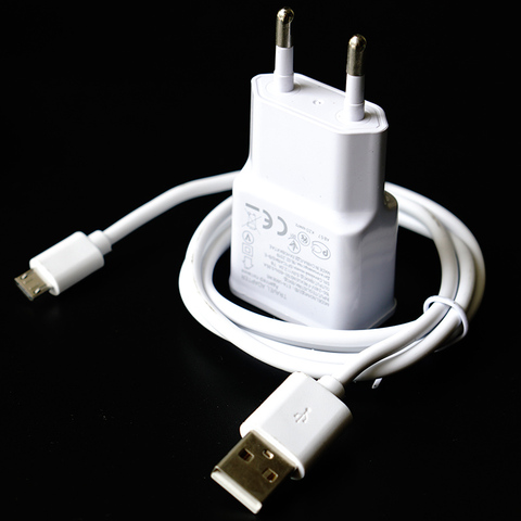 Cable de carga USB para xiaomi Redmi Note 3 Pro 4 4A 4X 5 Plus 5A 6 6A Mi4 3s, Cable de datos Micro USB Adaptador europeo de 5V/2A ► Foto 1/6