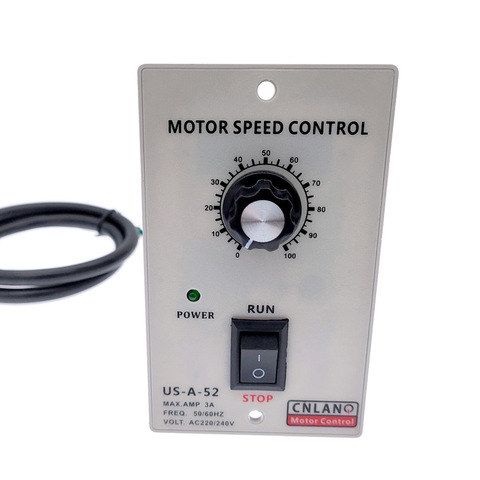 Controlador de velocidad de 400W, controlador US-A-52 de velocidad del Motor, regulador de precisión de CA de 220V, avance y retroceso de 50/60hz ► Foto 1/5