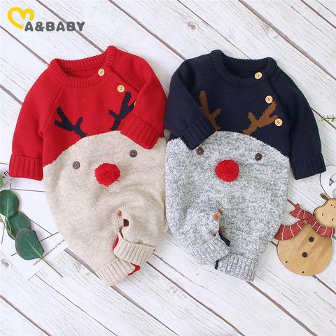 Otoño Invierno Baby Girls Ropa de niños para bebés recién nacidos Rompers  Para mono de bebé Monos de Navidad Disfraz de Navidad Ropa para bebés