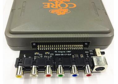 Amplificador de vídeo de tarjeta RGBS, salida de Audio de señal de salida de RGBS para consola de motor NEC PCE PC para Grafx TV AC RGBS ► Foto 1/4
