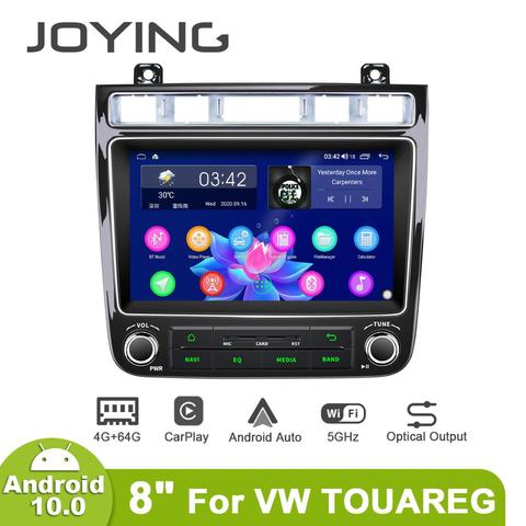 Radio Estéreo con Android 10 para coche, reproductor Multimedia con pantalla de 8 pulgadas, Radio Estéreo, Carplay, grabadora de cinta, para Volkswagen, VW, Touareg, nuevo ► Foto 1/6