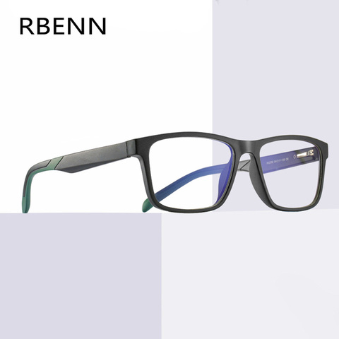 RBENN-gafas de lectura de diseñador para hombres y mujeres, anteojos de lectura con bloqueo de luz azul, para ordenador, lector de presbicia + 0 0,5 0,75 1,25 1,75 4,5 ► Foto 1/6