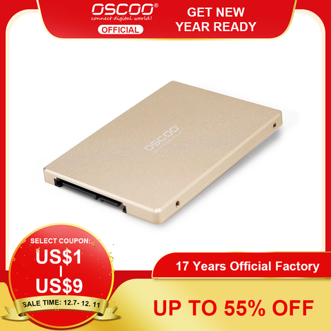 OSCOO Ssd disco portátil Ssd 512g Sataiii Stateii 480g Hd de disco de estado sólido GB 64GB 128GB 256GB 512GB 1TB ► Foto 1/6