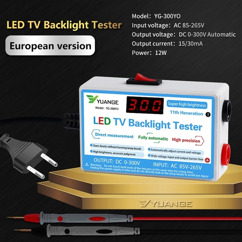 Probador de retroiluminación de TV con lámpara LED, tiras multiusos, herramienta de prueba de cuentas, instrumentos de medición para retroiluminación LED ► Foto 1/6