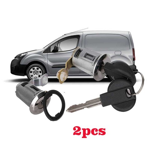 Cilindro de cerradura de puerta izquierda y derecha, con 2 llaves, 9170G3, 252522, para Peugeot Partner, Citroen, Berlingo, Xsaraght ► Foto 1/4