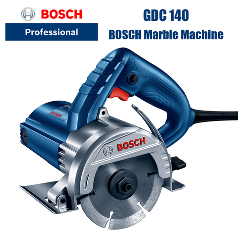 Bosch GDC140 máquina de corte de piedra, azulejos, madera, mármol, máquina de mármol hidroeléctrico con ranuras 1400W Bosch herramientas eléctricas ► Foto 1/6