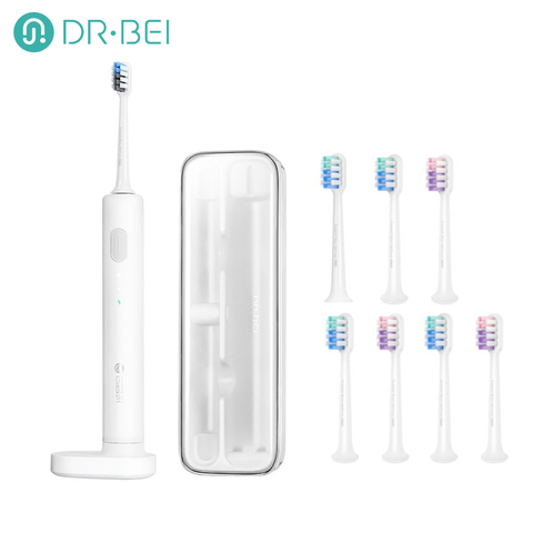 Cepillo de dientes eléctrico Xiaomi Dr.Bei, cepillo de dientes sónico recargable, portátil, a prueba de agua, inalámbrico, caja de viaje ► Foto 1/6