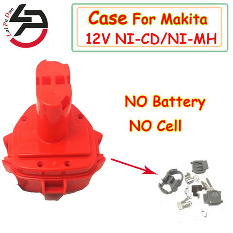 Funda de batería recargable de 12v NI-MH NI-CD, carcasa de plástico Makita (caja sin celdas en el interior) ► Foto 1/3