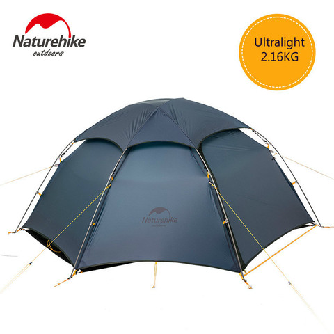 Naturehike-tienda de campaña ultraligera para 2 personas, para acampar en exteriores, apta para alpino, 15D, novedad de 2022 ► Foto 1/6