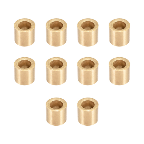 Uxcell-funda de rodamiento autolubricante, 12mm, 14mm, ID de 18mm y 20mm, casquillos de cojinetes de bronce interizados OD de 10/12/15/20/22/25mm de longitud ► Foto 1/1