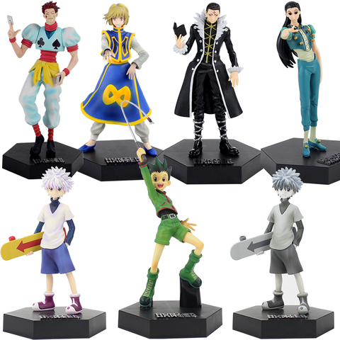 Japonés de Hunter X Hunter juguetes Killua Zoldyck Gon Freecss Chrollo Lucilfer figura DX Vol.5 juguetes de modelos de colección regalo ► Foto 1/6