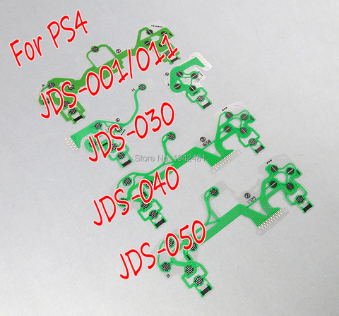 5 uds. Original repuesto nuevo botones cinta tabla circuito para PS4 Dualshock 4 Pro Slim película conductora de teclados Cable flexible PCB ► Foto 1/6