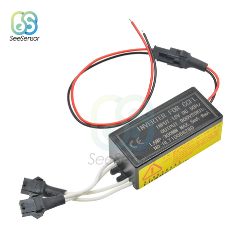 Inversor de corriente CCFL macho, 1 Uds., bloques de energía de encendido para CCFL, Ojos de Ángel, E46, E39, E53, controlador, lente de proyector, CC de 12V a 900V ► Foto 1/6