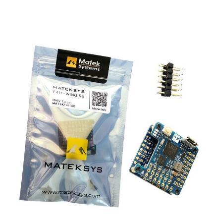 Matek Mateksys-CONTROLADOR DE VUELO compacto F411-WSE, salida BEC 5V integrada 2-6S ESC 78A, sensor de corriente para ala de Dron iNAV RC ► Foto 1/2