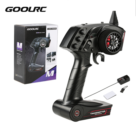 GoolRC transmisor de Control remoto de Radio Digital con receptor para coche RC barco TG3 3CH 2,4 GHz piezas originales RC y accesorios ► Foto 1/6