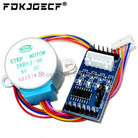 ULN2003 paso a paso tarjeta de control para Motor módulo + 5V 4-Fase 5 línea 28BYJ-48 para Arduino ► Foto 1/4