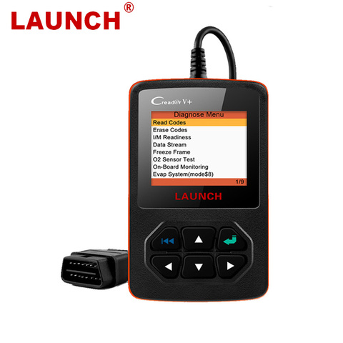 Launch X431 Creader V + OBD OBD2 escáner automotriz lector de código de error con herramienta de diagnóstico de coche ODB2 Multi-idioma escáner automático ► Foto 1/6